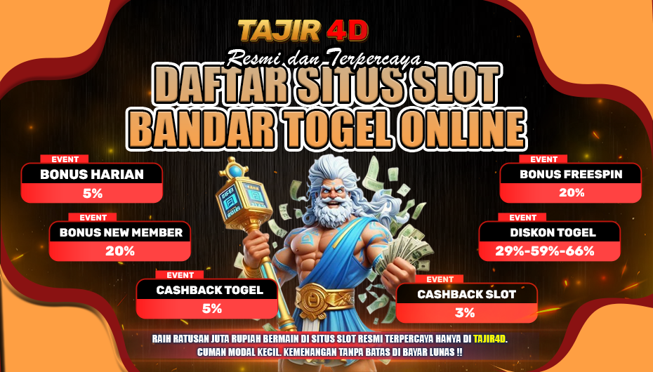 TAJIR4D - Platform Togel Toto Macau Terpercaya, Menang Pasti Dibayar!